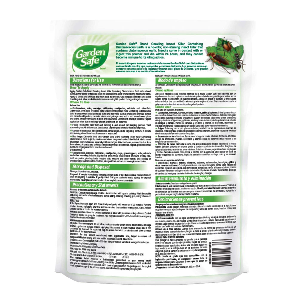 Garden Safe Diatomaceous Earth Crawling Insect Killer