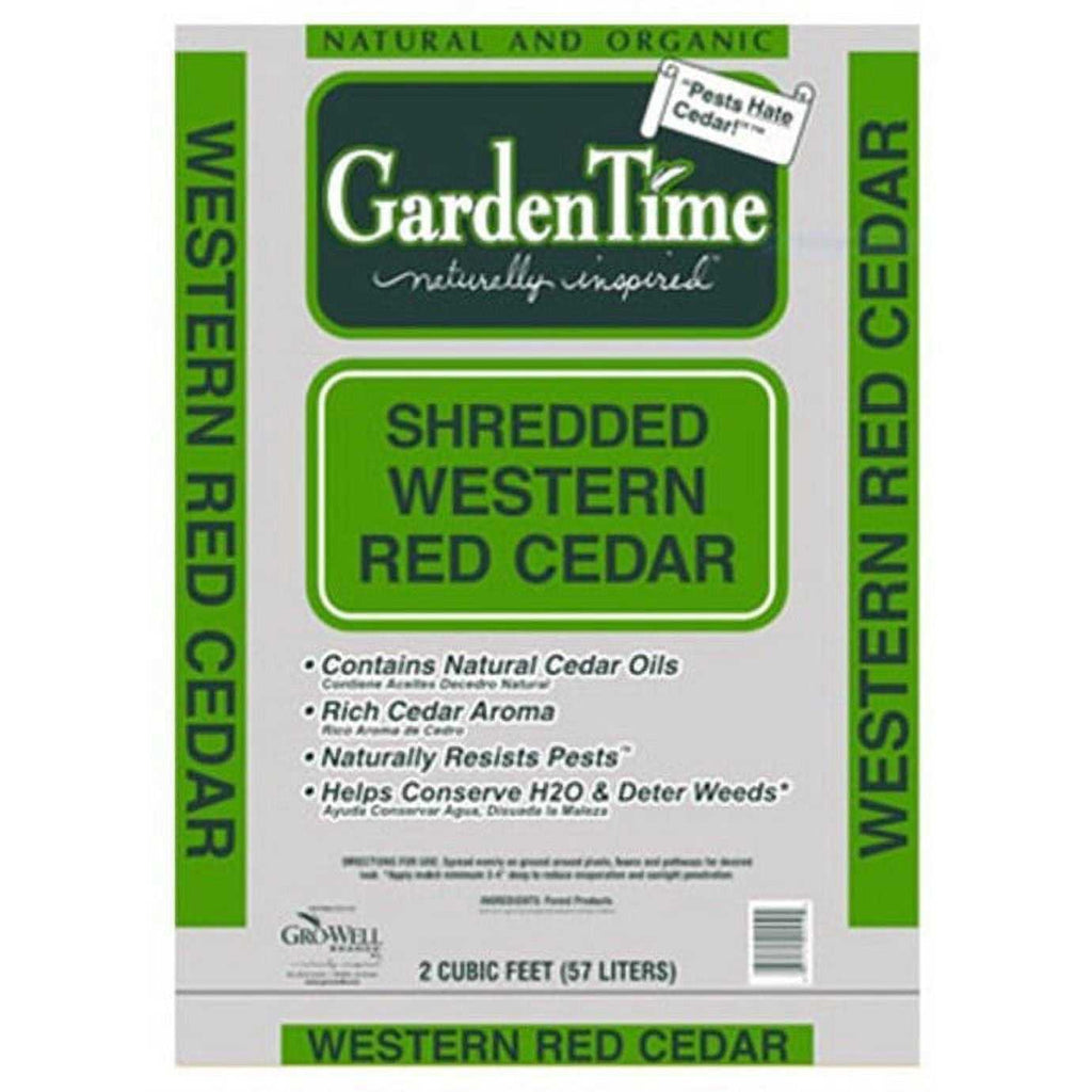 Garden Time Shredded Western Red Cedar Mulch