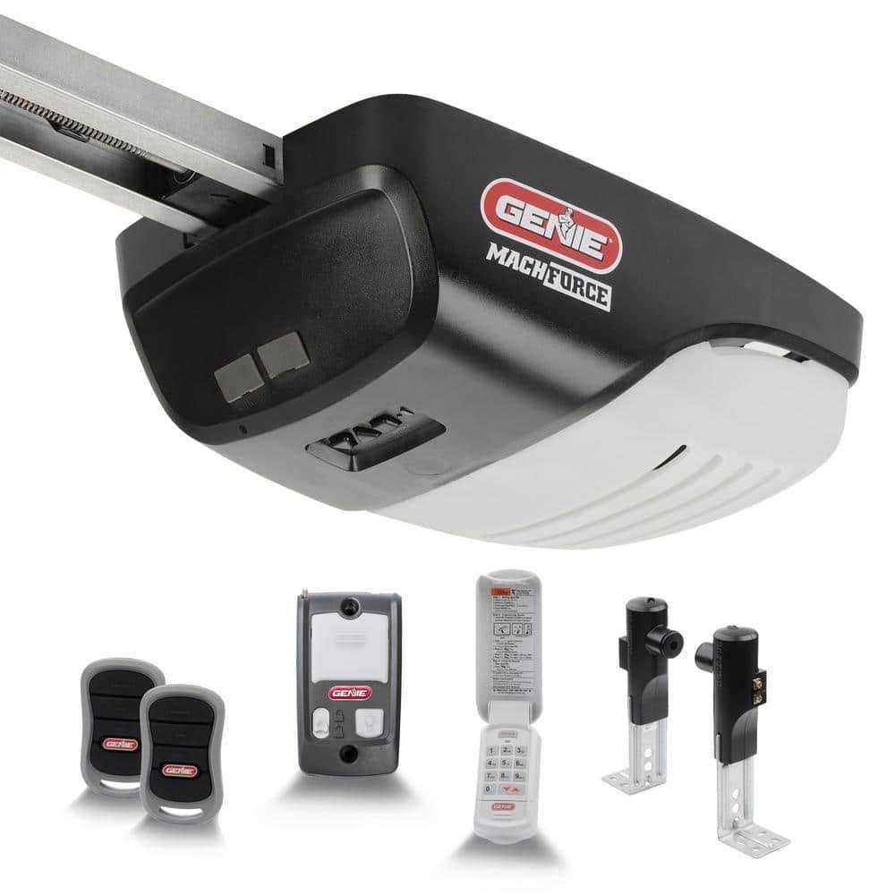 Genie MACHForce Plus 2 HP Premium Screw Drive Garage Door Opener Plus Wireless Keypad 37282RW