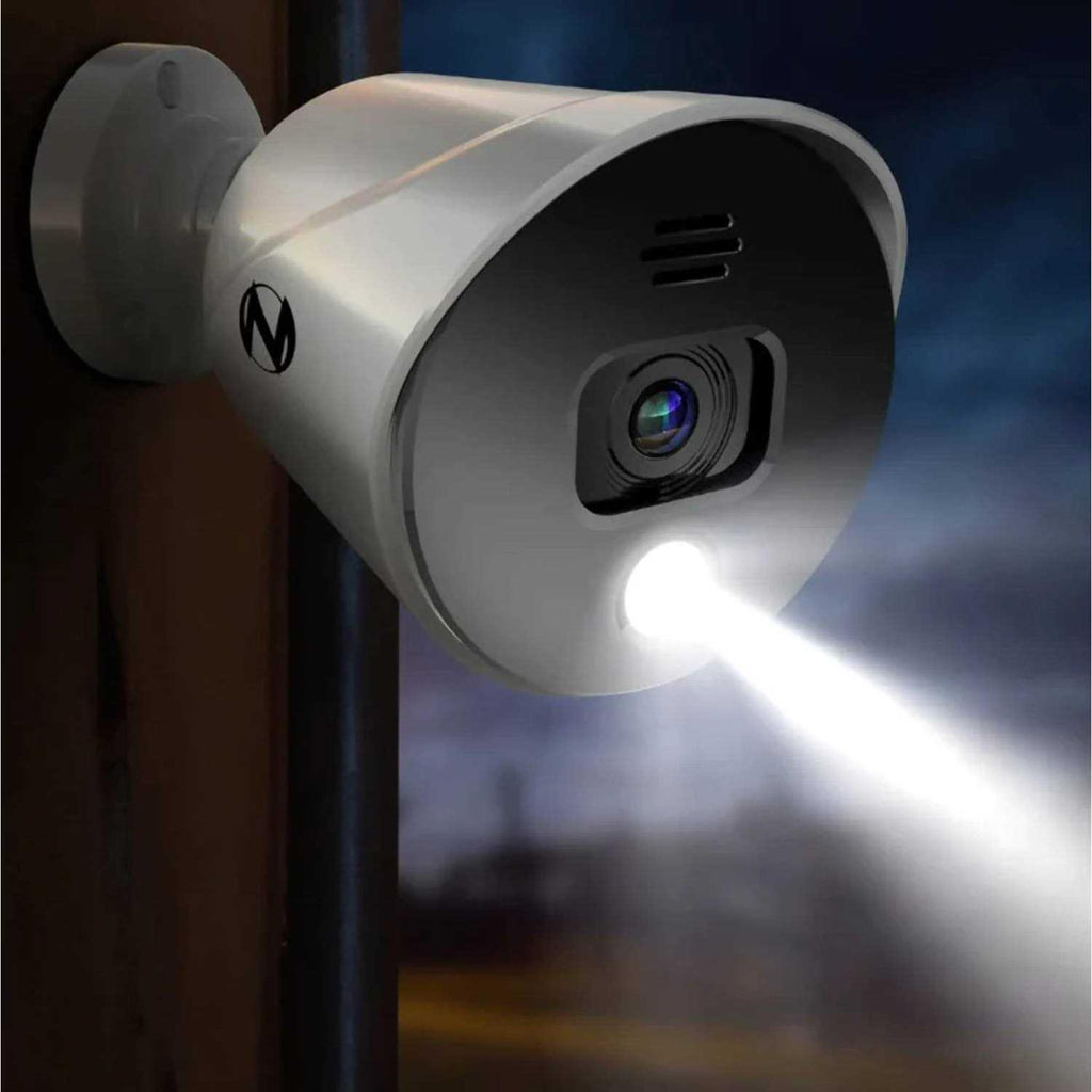 Night Owl 8 Channel 1080p Bluetooth DVR with 1TB Hard Drive and 4 Wired 1080p Spotlight Cameras