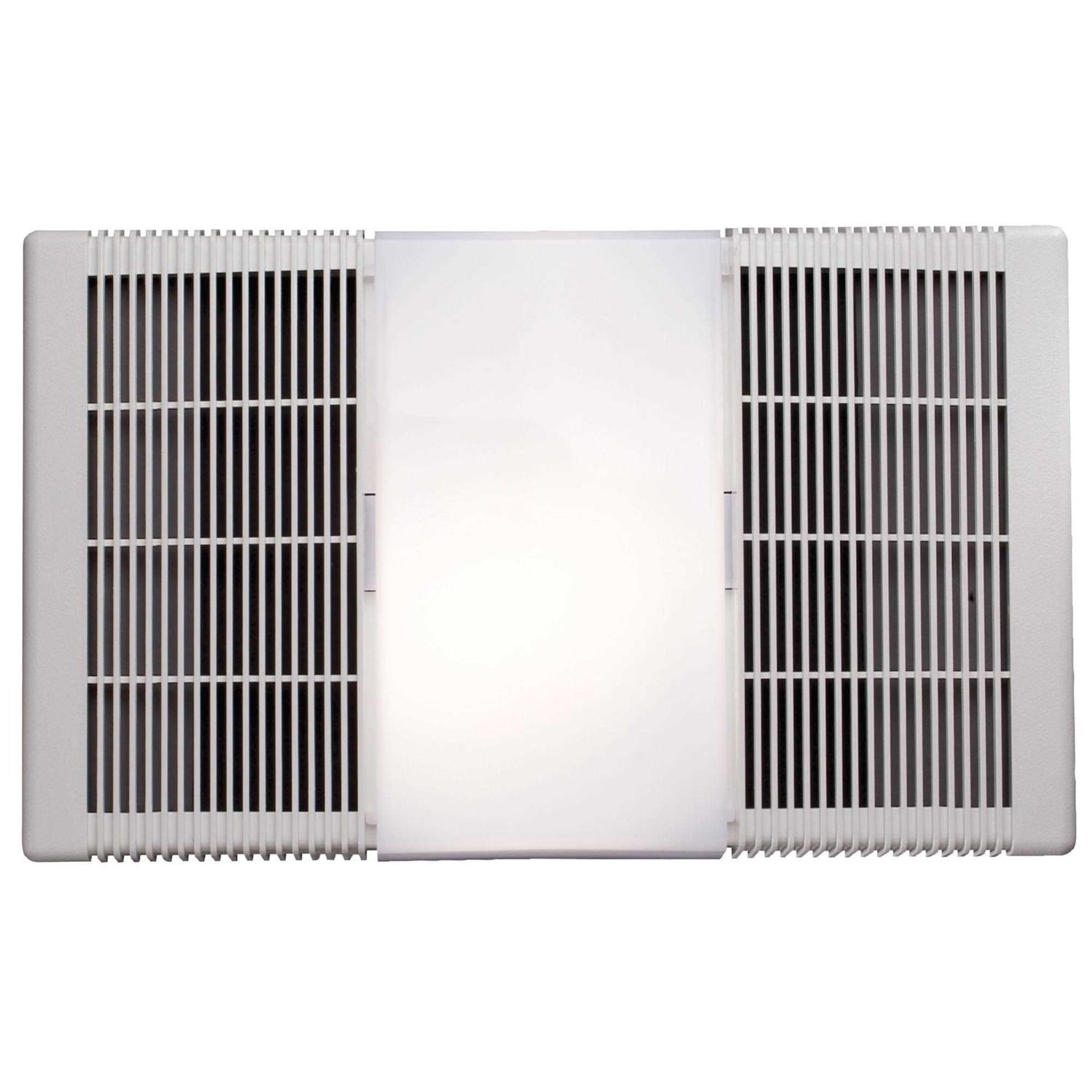 NuTone 668RP 70 CFM Ceiling Exhaust Fan with Light, White