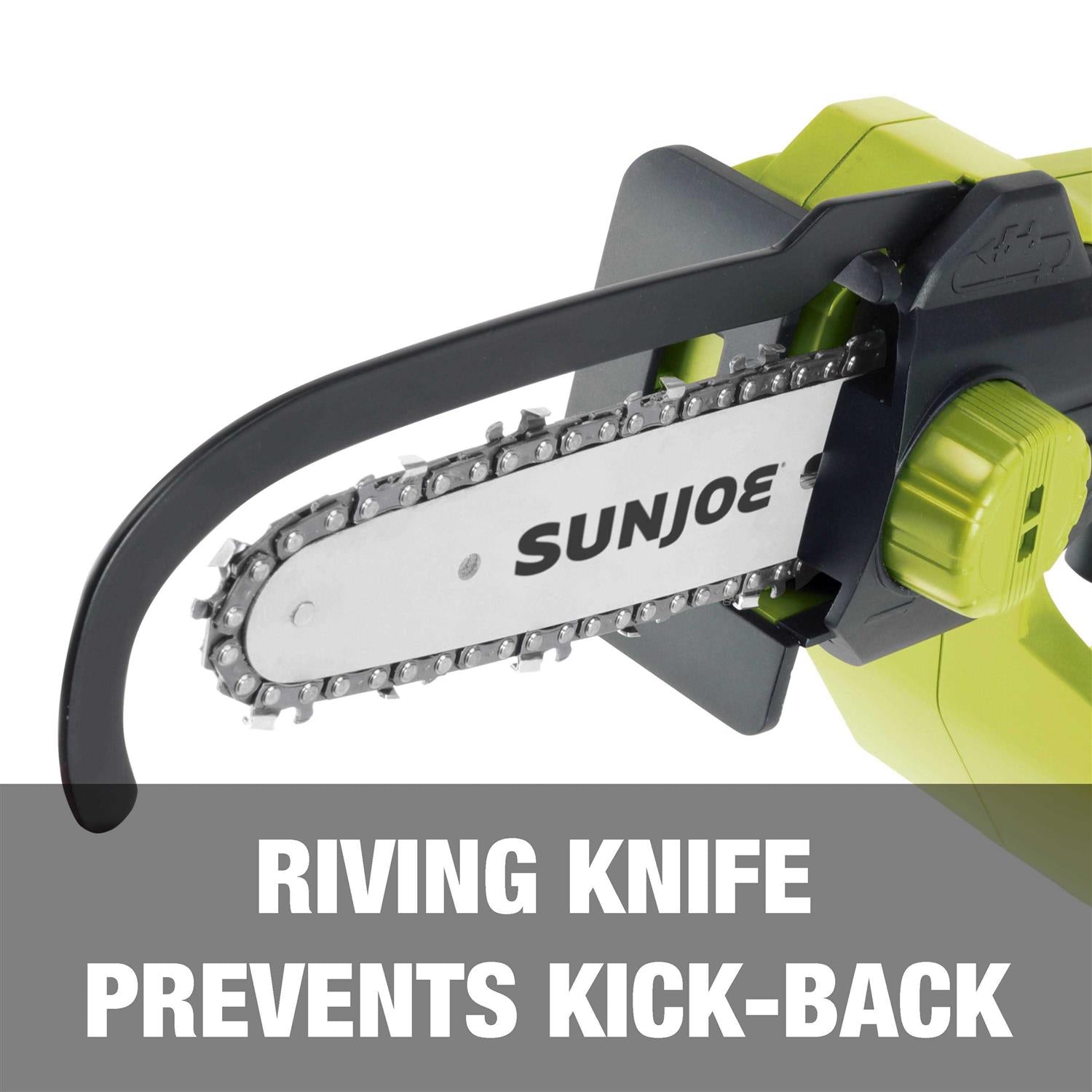 Sun Joe 24 Volt iON+ Cordless Mini Chainsaw 24V-HCS-LTE-P1