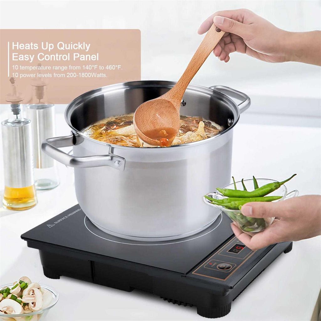Duxtop 1800W Portable Induction Cooktop Countertop Burner