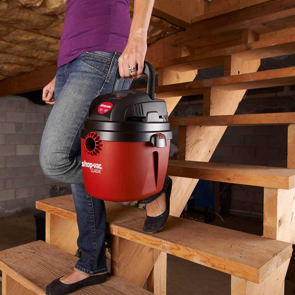 Shop-vac 1.5 Gallon 2.0 Peak Wet Dry Vacuum Portable Compact Shop vac