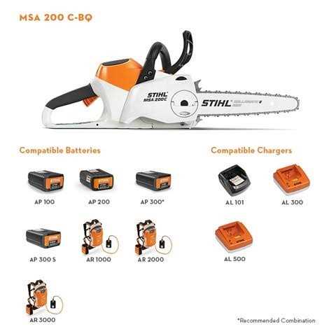 Stihl MSA 200 C-BQ Battery Chainsaw