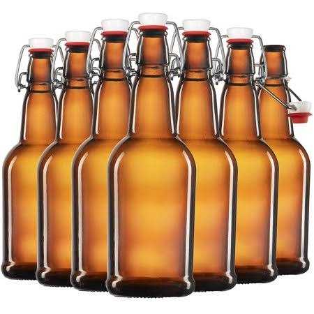 Glass Swing top Beer Bottles 16 Ounce Grolsch Bottles