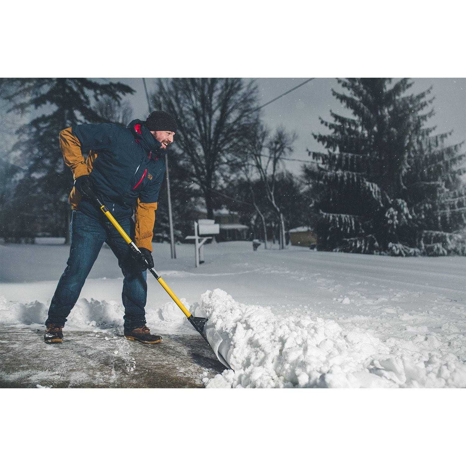 The Snowplow The Original Snow Pusher