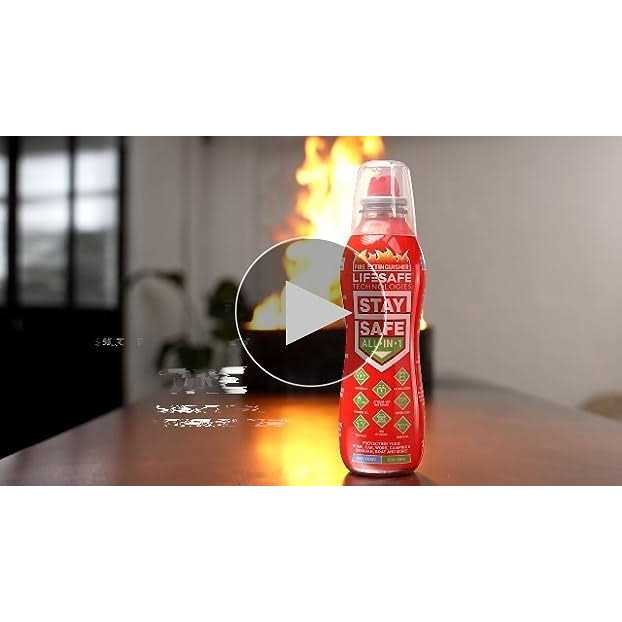 LifeSafe Technologies StaySafe All-in-1 Fire Extinguisher