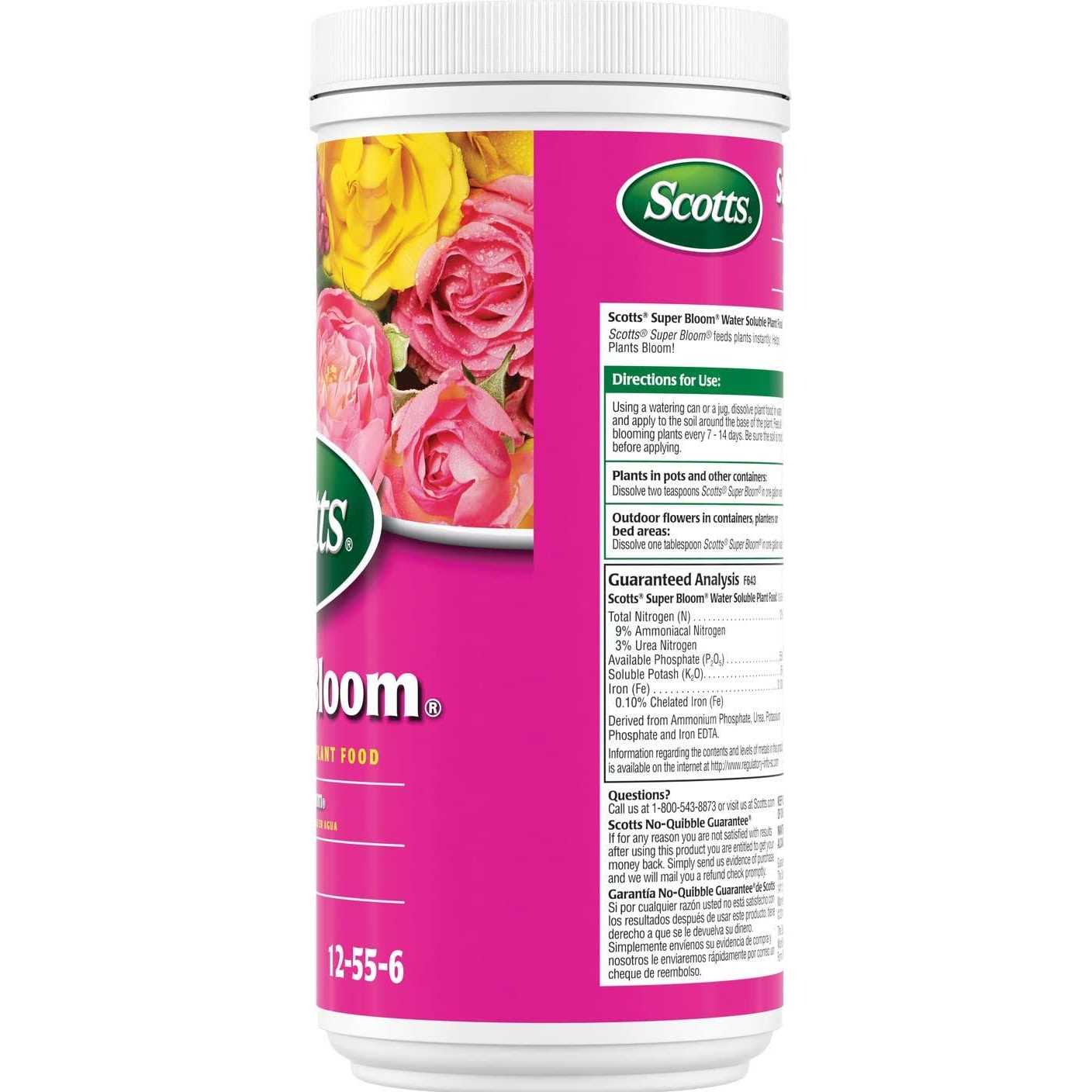 Scotts Super Bloom Water Soluble Plant Food
