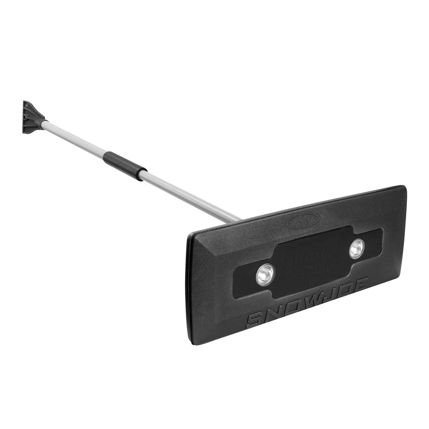 Snow Joe 4-in-1 Telescoping Snow Broom + Ice Scraper