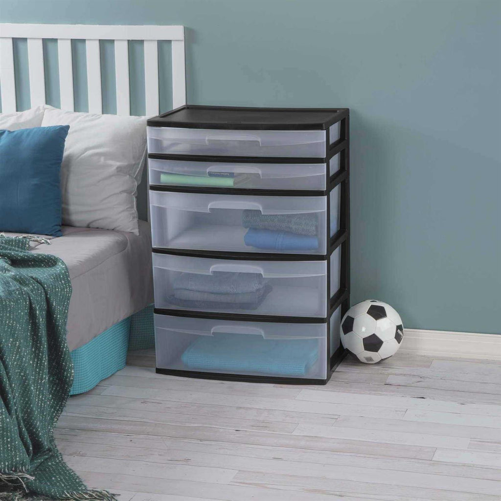 Sterilite 5 Drawer Tower Plastic