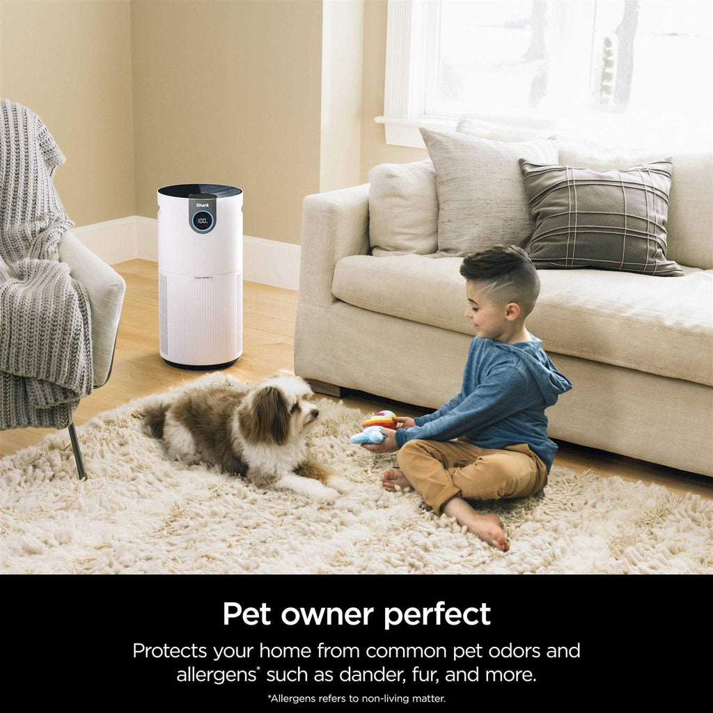 Shark Air Purifier MAX with Nano Seal Hepa, Cleansense IQ, Odor Lock, Cleans up to 1000 Sq. ft. and 99.98% of Particles
