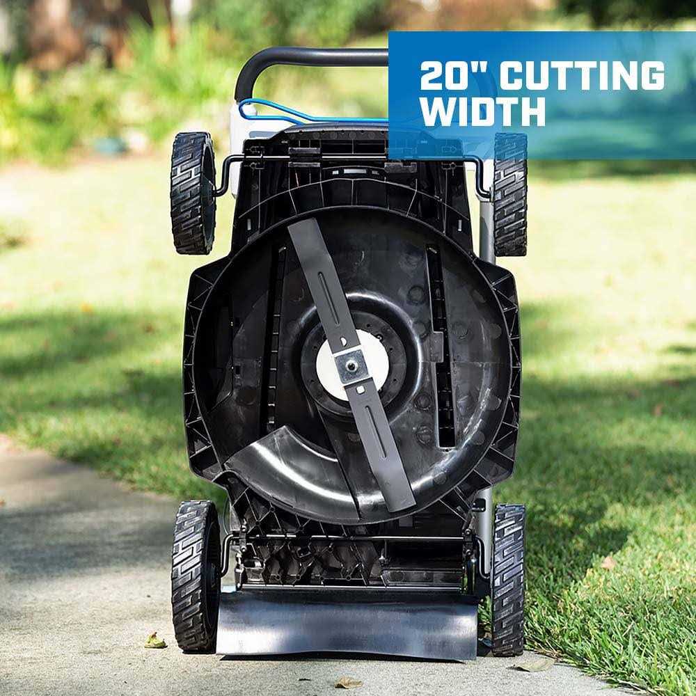HART 40-Volt 20-inch Cordless Brushless Push Mower Kit