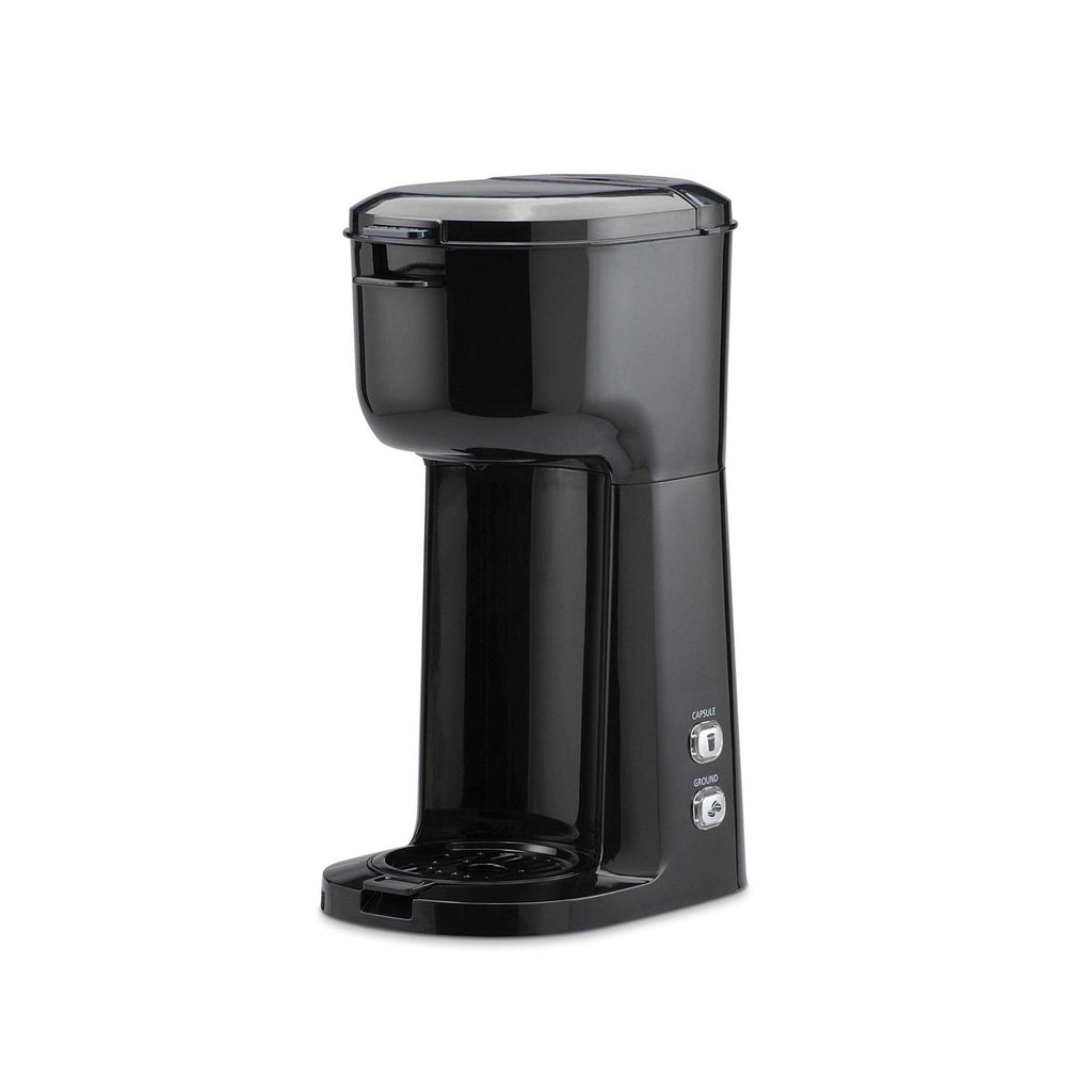 Mainstays Single Serve Coffee Maker, 1 cup Capsule or Ground Coffee