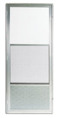 Croft Imperial Style 36 In. W x 80 In. H x 1 In. Thick Mill Self-Storing Aluminum Storm Door