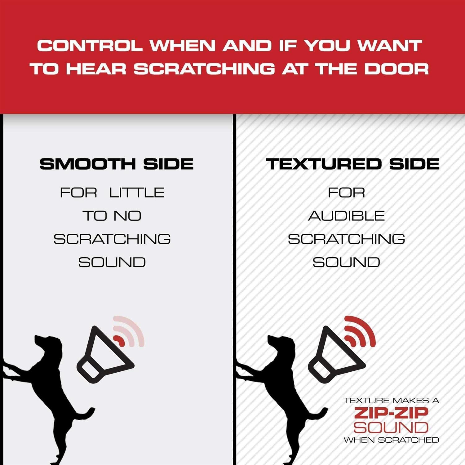 Heavy Duty CLAWGUARD Big Dog Scratch Shield Ultimate Door, Frame and Wall Protection