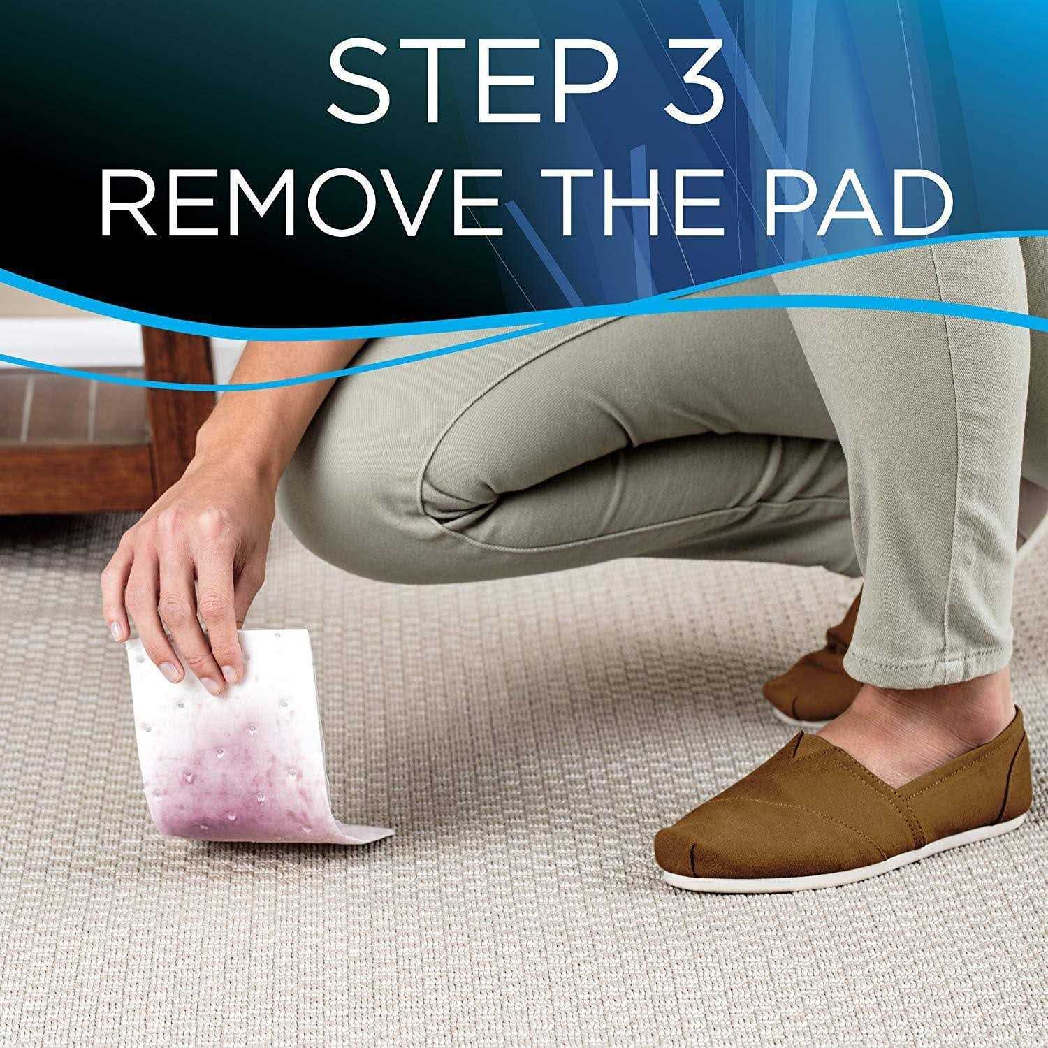 Bissell Stomp ‘N Go Pet Lifting Pads + Oxy for Stain Removal on Carpet & Area Rug Cleaning