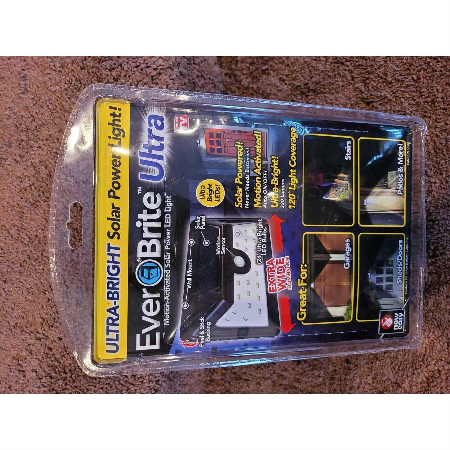 Ever Brite Solar Powered LED Light BRITEU-MC12/4