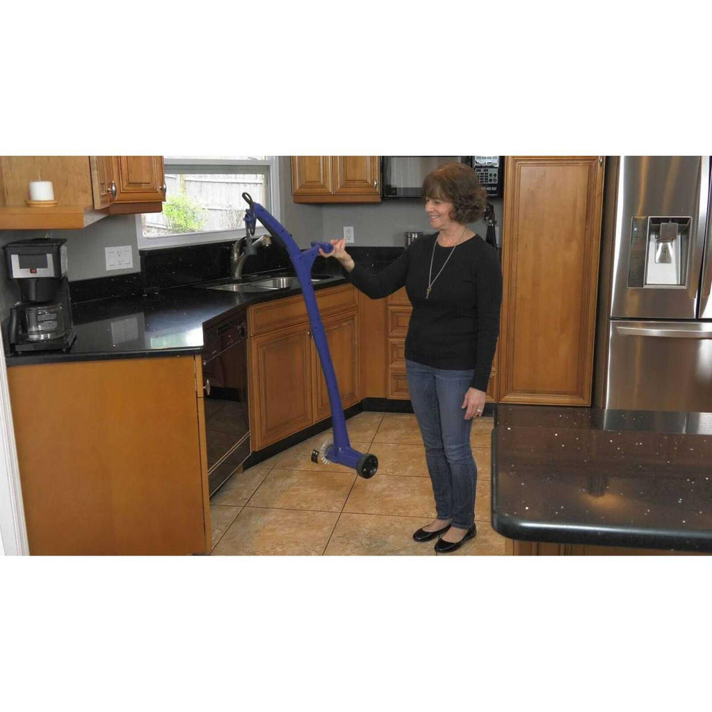 Grout Groovy! Electric Stand Up Lightweight Grout Cleaning Machine Safely Cleans Grout Floor Tiles