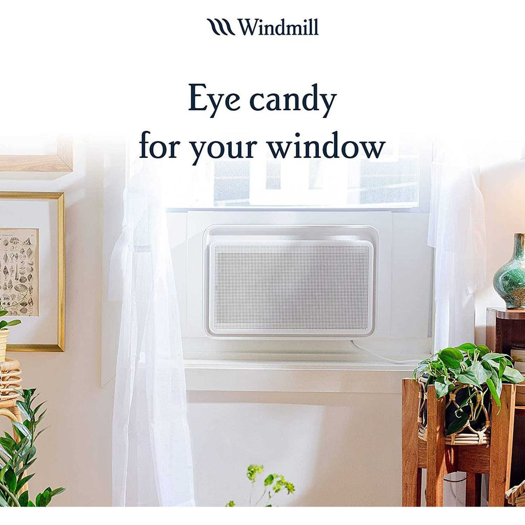 Windmill W1W12 6,000 BTU 115 Volts Quiet/ECO/Smart Window Air Conditioner with Wi-Fi/App Remote and Easy Install No Pre-Assembly