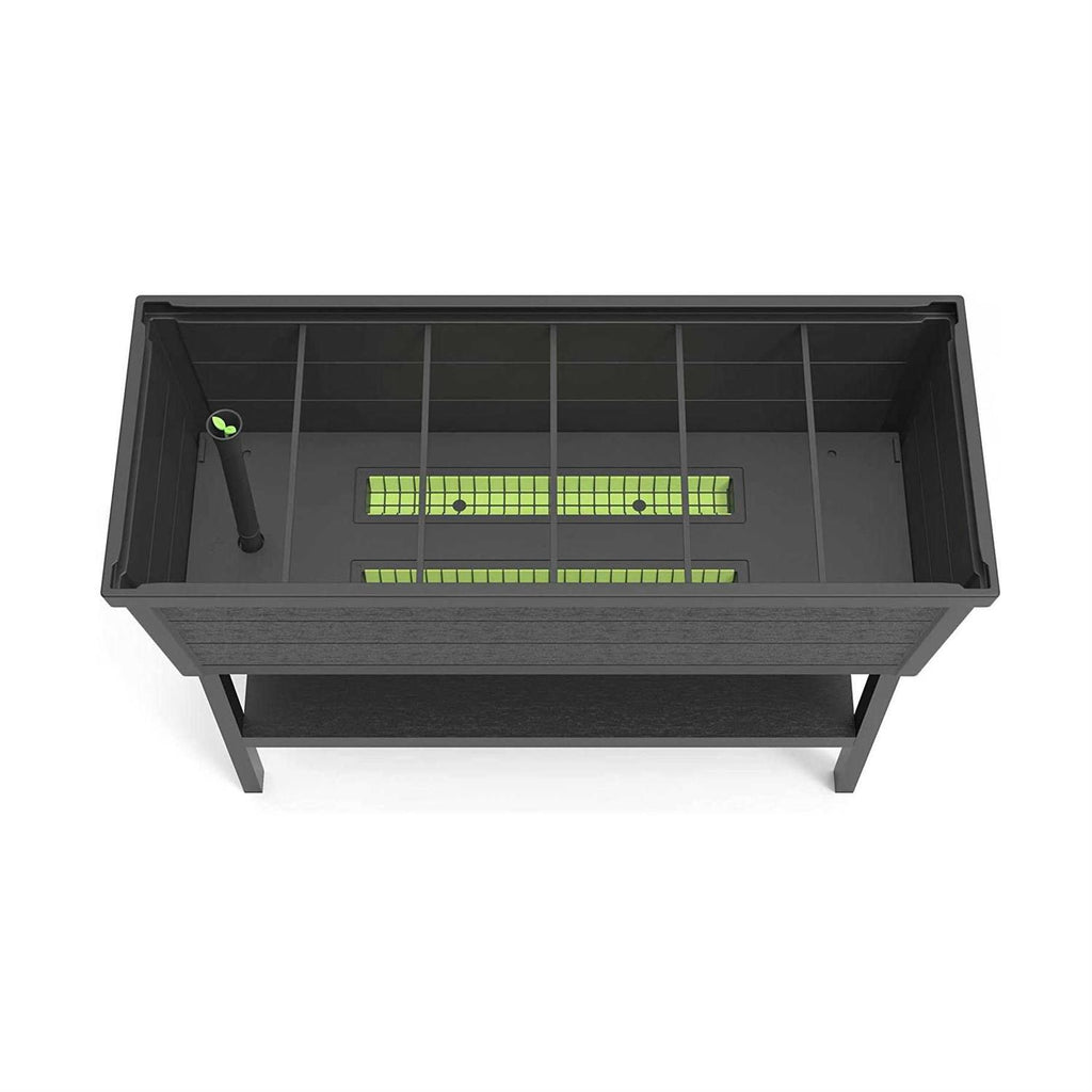 Keter 236157 Urban Bloomer Resin Elevated Planter Raised Garden Bed