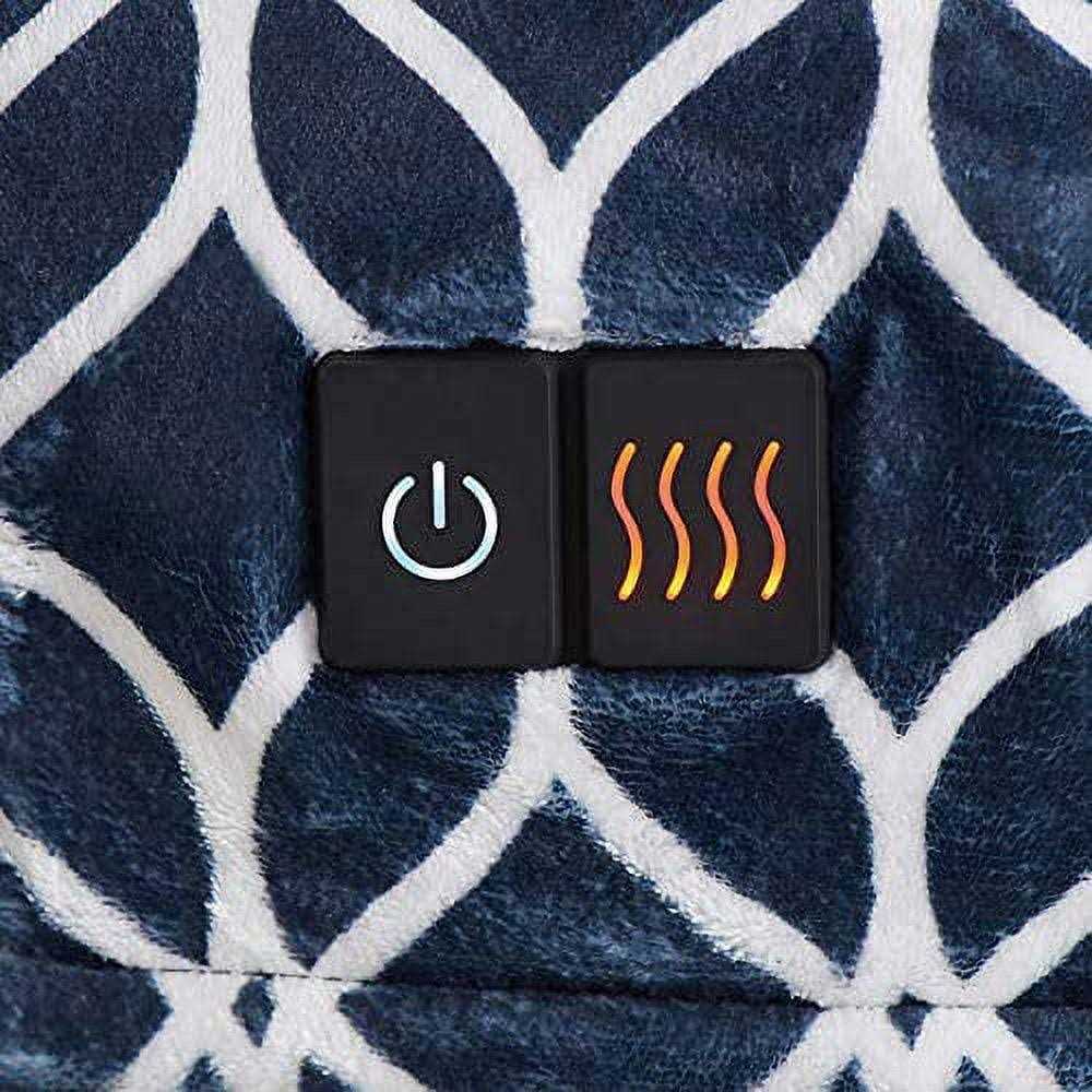 Brookstone Luxurious Electric Heated Throw