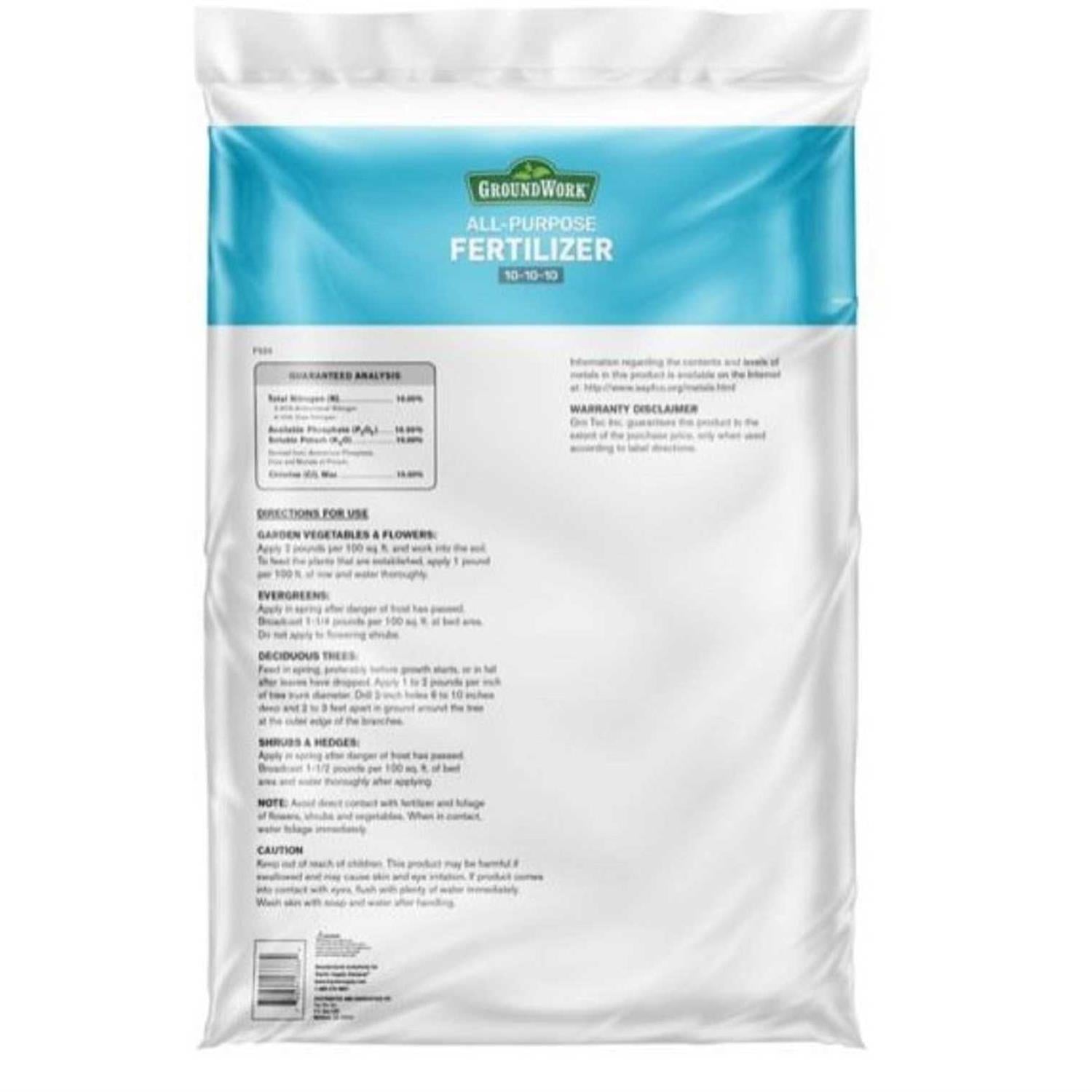Groundwork 10-10-10 All-Purpose Fertilizer