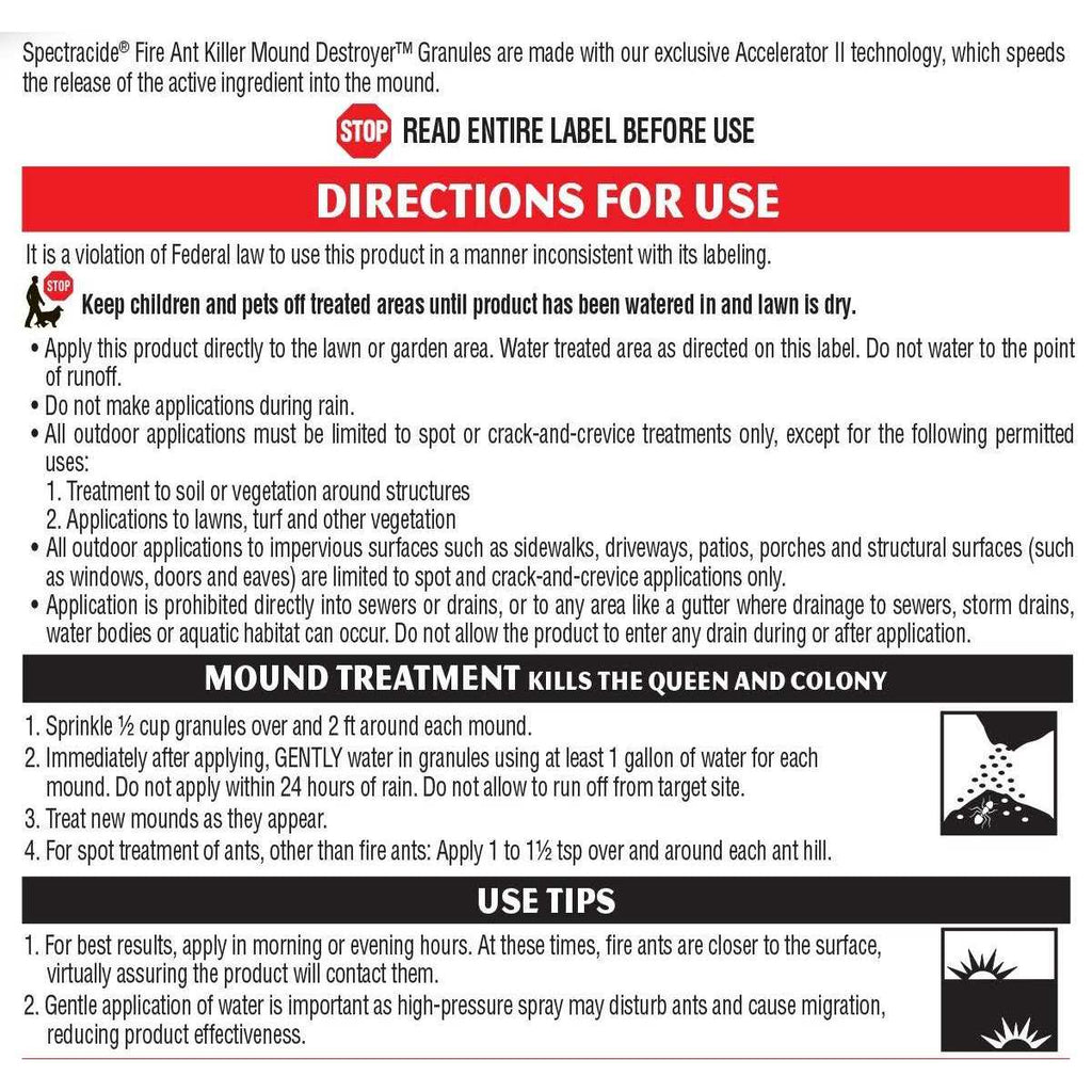 Spectracide Mound Destroyer Fire Ant Killer