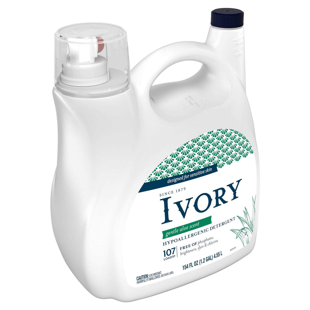 Ivory Gentle Aloe Scent Laundry Detergent Designed for Sensitive Skin