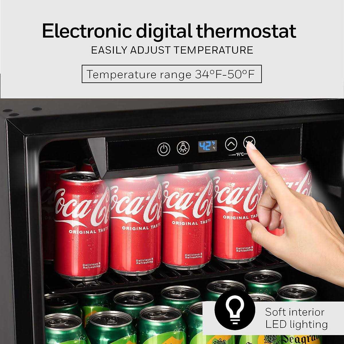 Honeywell 115 Can Cooler and Beverage Refrigerator