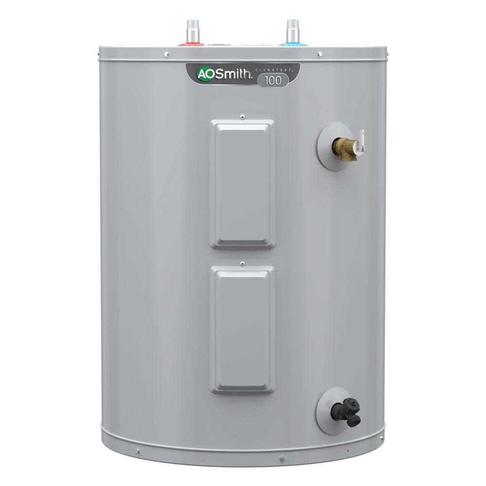 a.o. Smith Signature 100 28-Gallon Lowboy 6-year Limited Warranty 4500-Watt Double Element Electric Water Heater