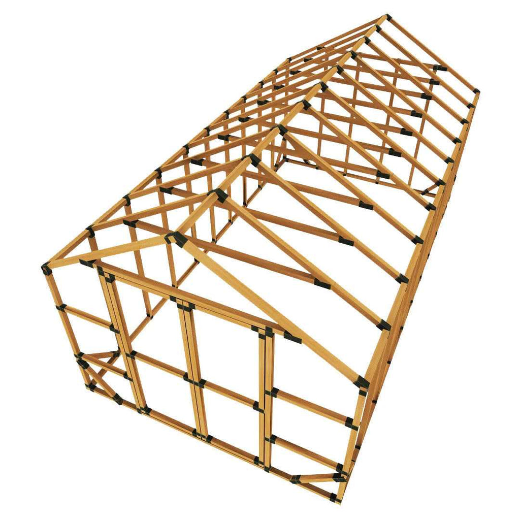 E-Z Frames 10 ft. x 20 ft. DIY Greenhouse Bracket Kit