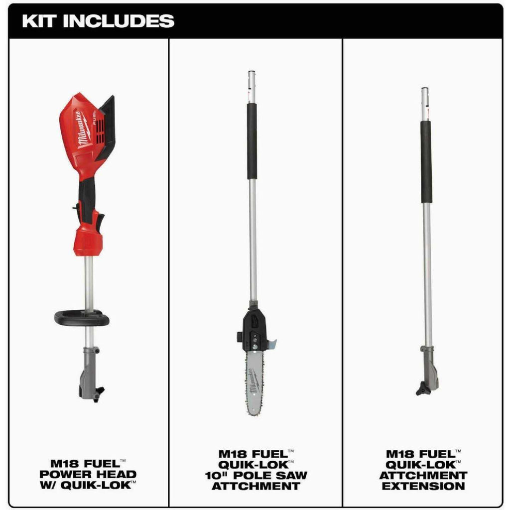 Milwaukee M18 FUEL QUIK-LOK Pole Saw 2825-20PS