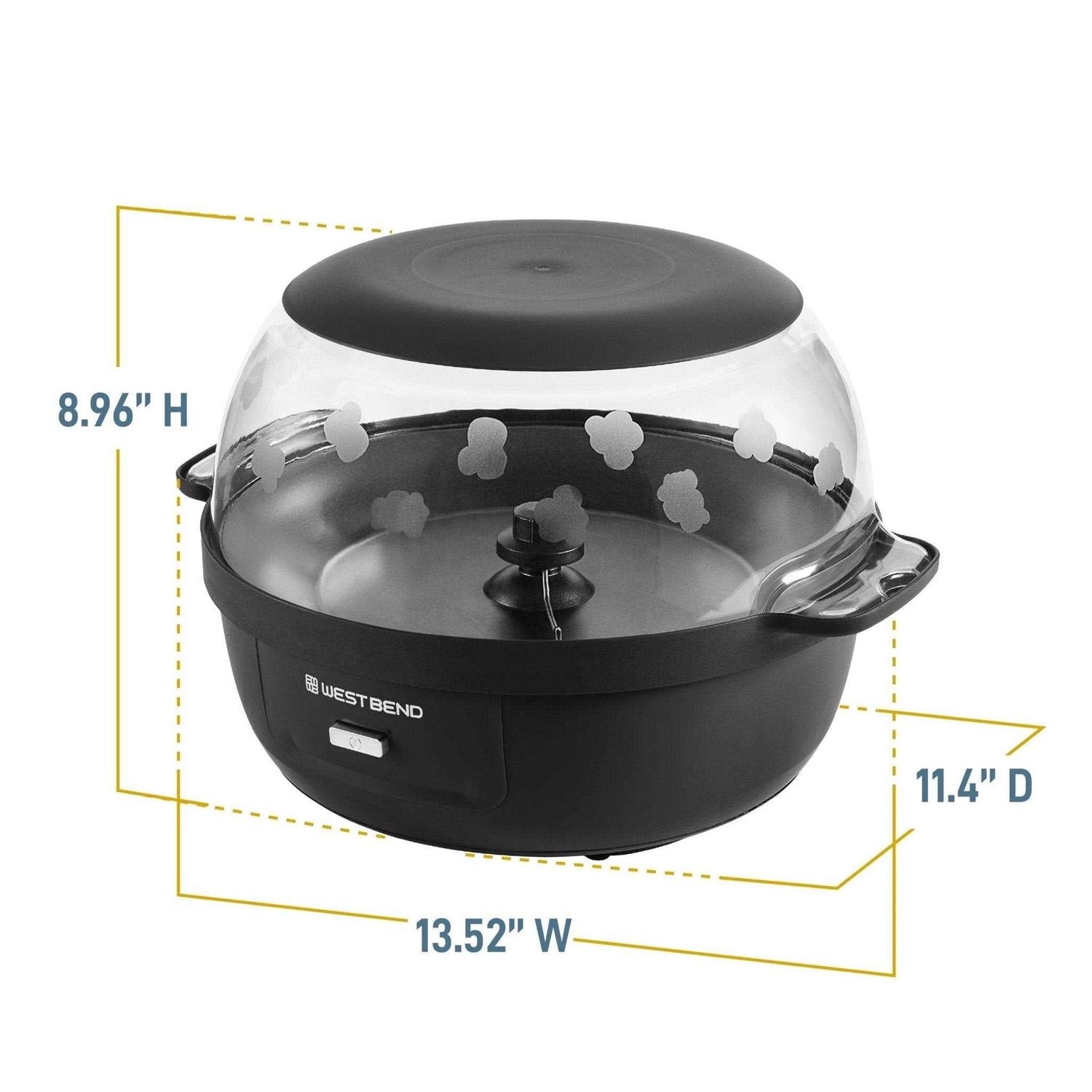 West Bend 6 Qt. Stir Crazy Popcorn Machine