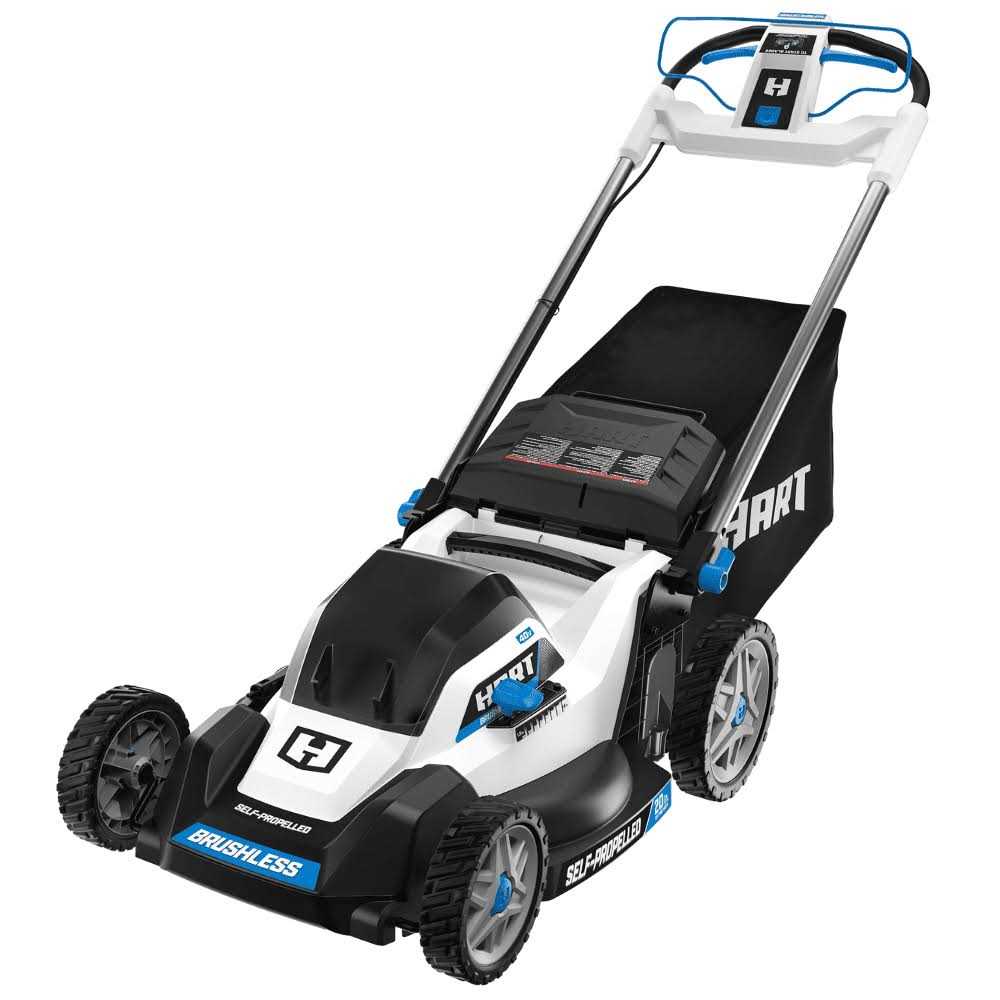 HART 40-Volt Cordless 20-inch Brushless Self Propelled Mower Kit