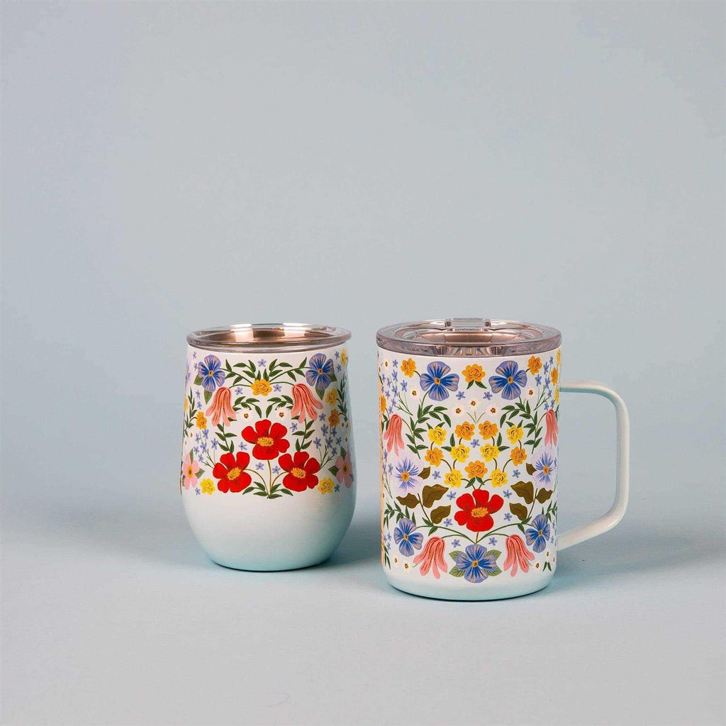 Corkcicle Rifle Paper Co. Mistletoe Mug