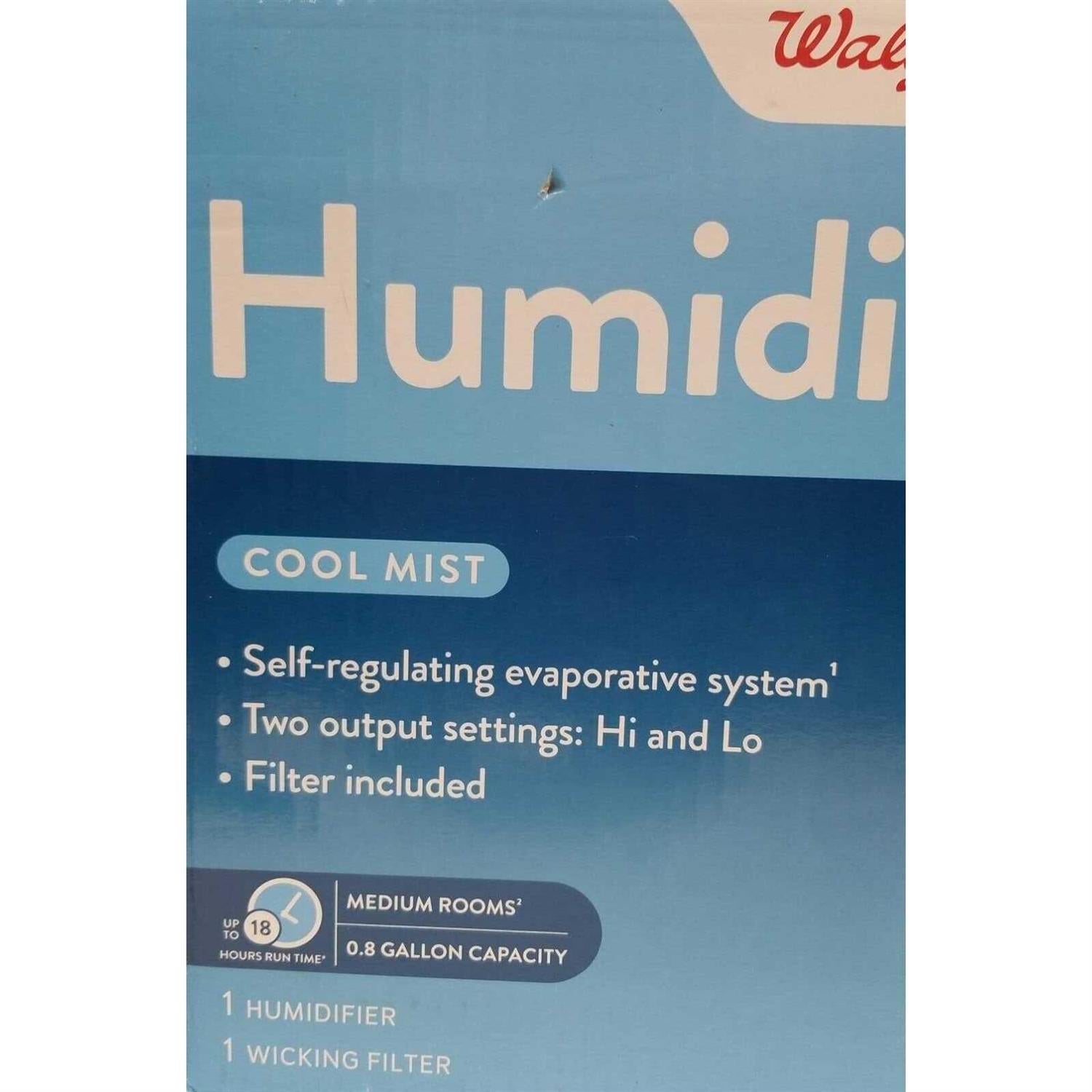 Walgreens Cool Mist Humidifier