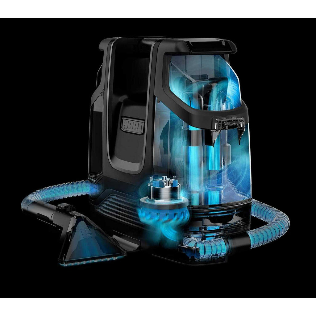 HART 20-Volt Cordless Carpet & Upholstery Spot Cleaner with 20-Volt 4Ah Battery