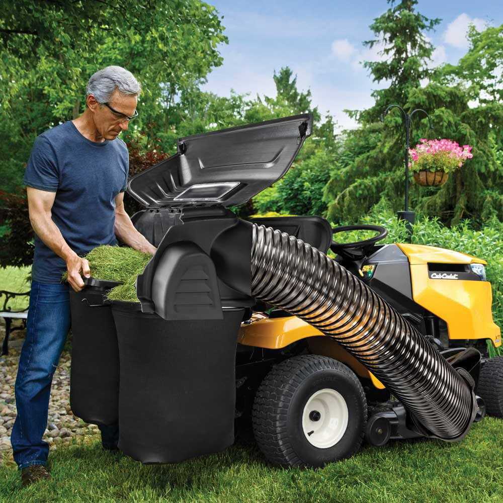 Cub Cadet 42 in. and 46 in. Double Bagger for Riding Lawn Mowers