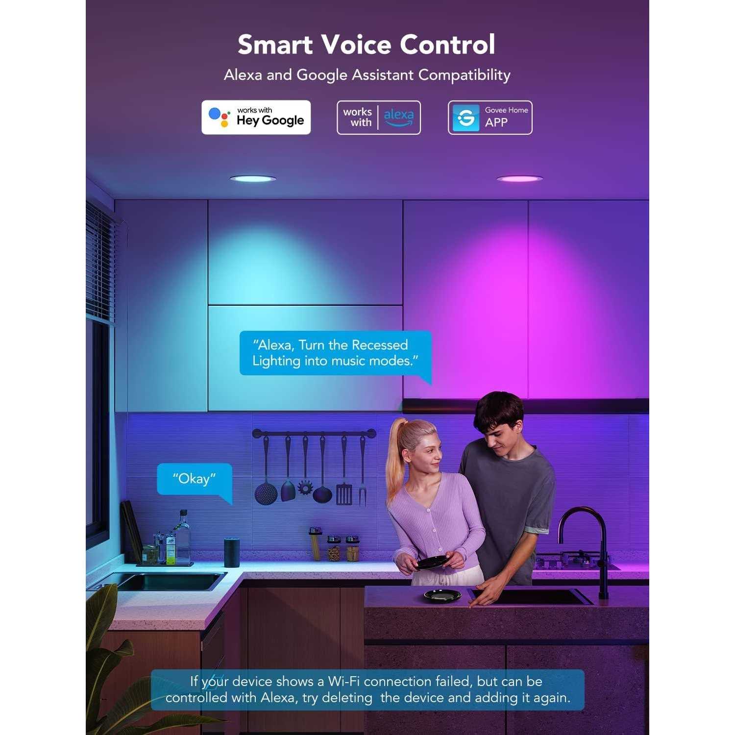 Govee Smart Recessed Lighting 6 Inch