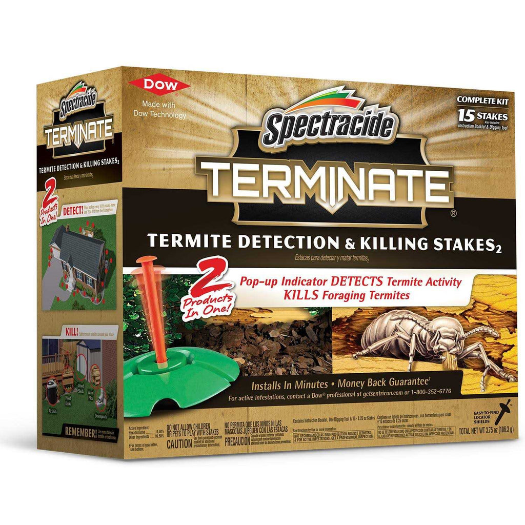 Spectracide Terminate Detection Killing Stakes Termite