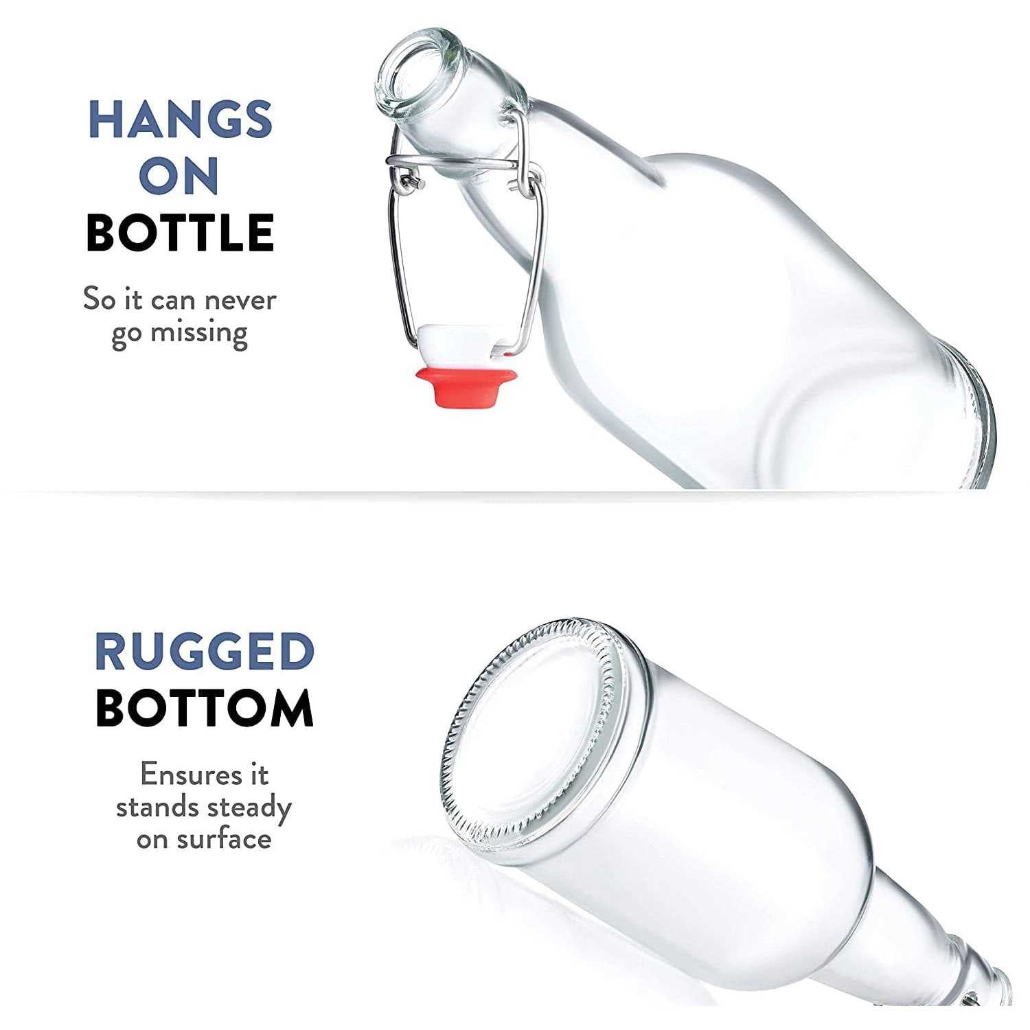 Glass Swing top Beer Bottles 16 Ounce Grolsch Bottles