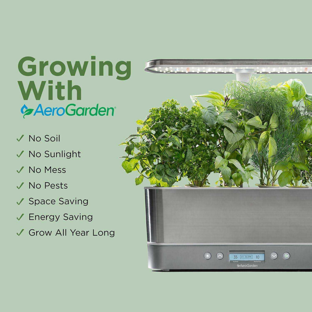 AeroGarden Harvest Elite Slim