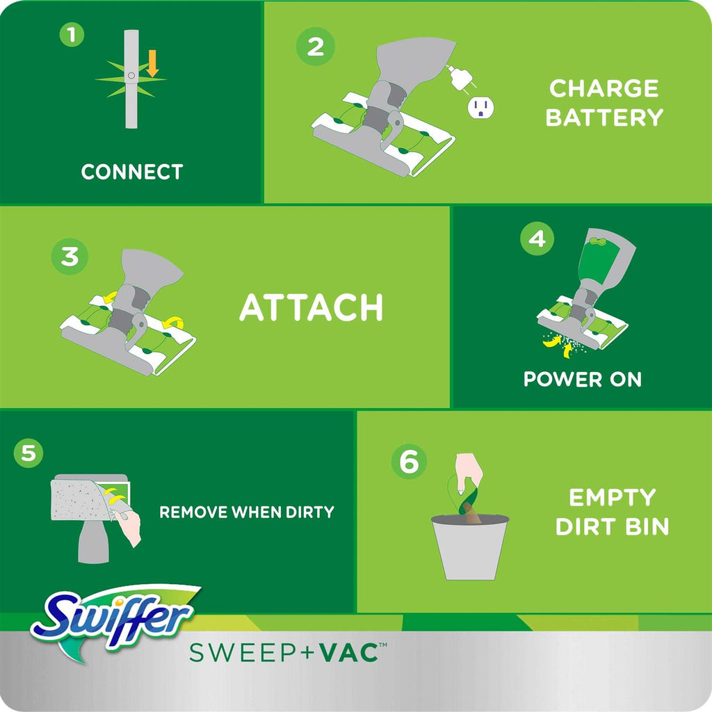 Swiffer Sweep + Vac