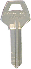 ILCO Corbin Nickel Plated House Key, CO87 / 1001EH (10-Pack)