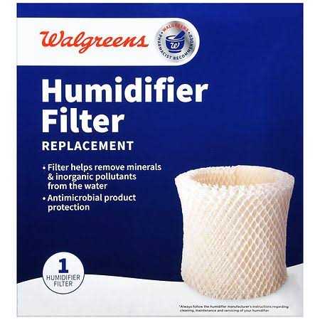 Walgreens Humidifier Filter Replacement