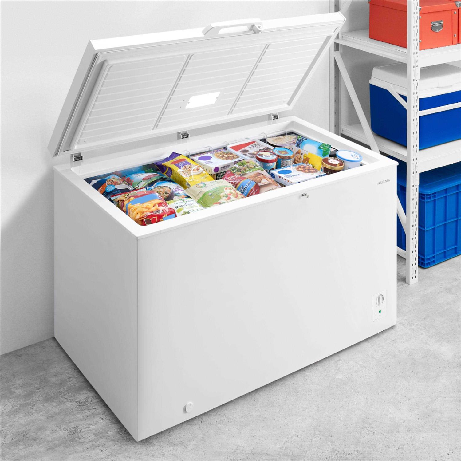 Insignia 14.0 Cu. Ft. Garage-Ready Chest Freezer
