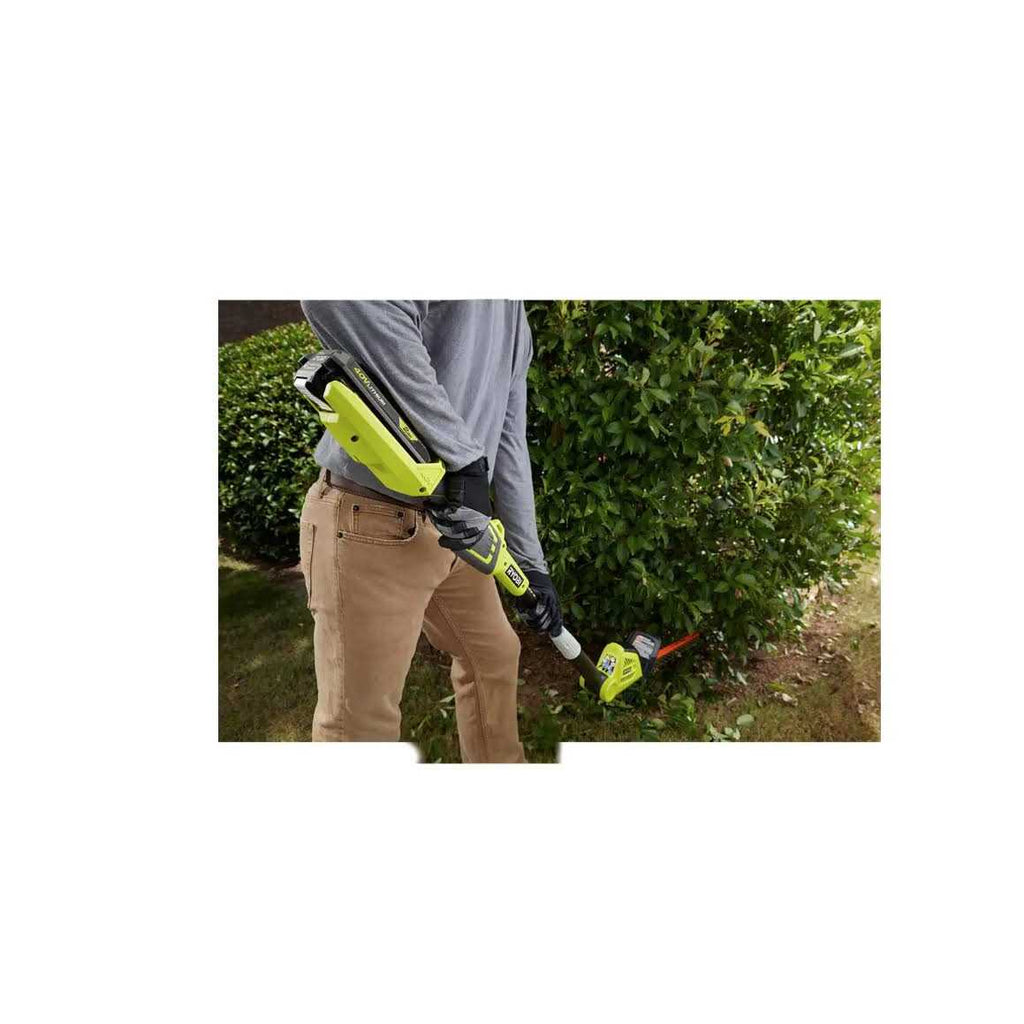 Ryobi RY40603BTL 18 in. 40-Volt Lithium-Ion Cordless Pole Hedge Trimmer