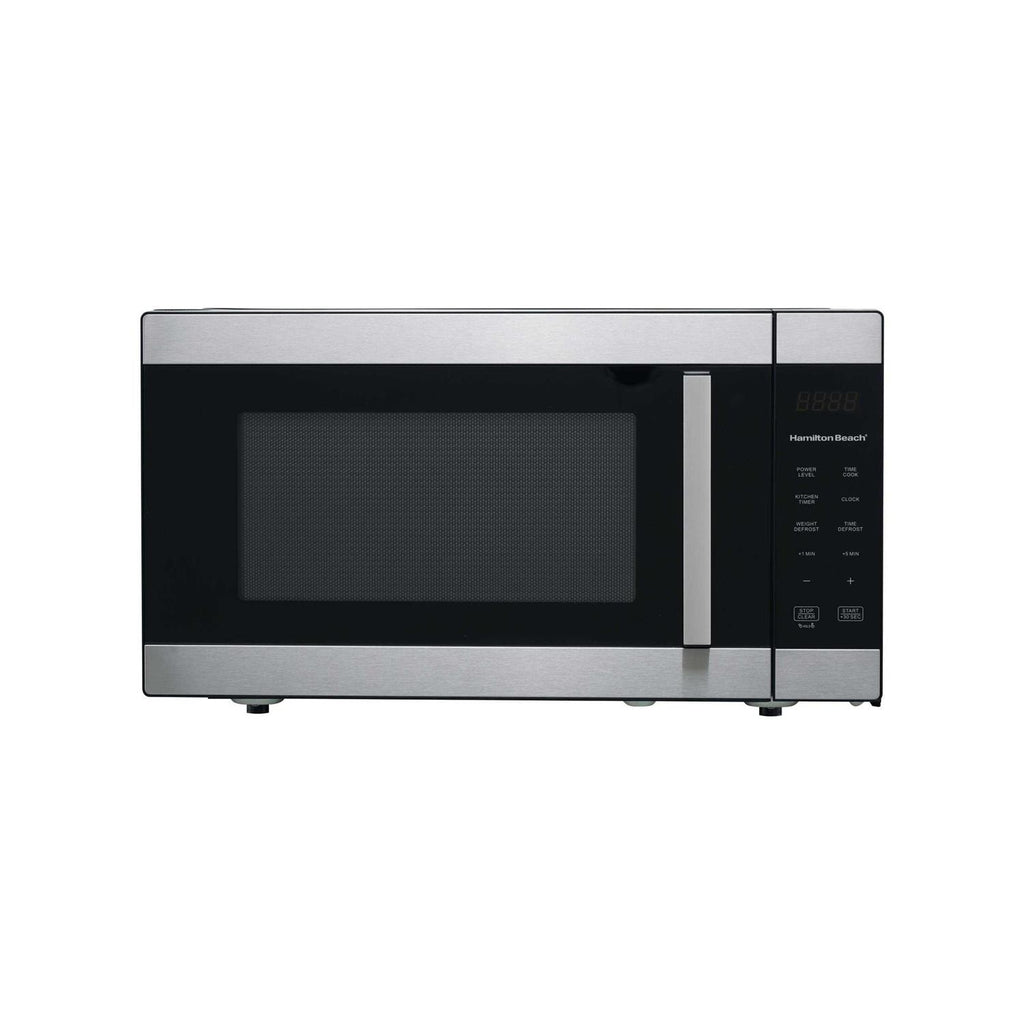 Hamilton Beach 1.6 cu ft Sensor Cook Countertop Microwave Oven in Stainless Steel