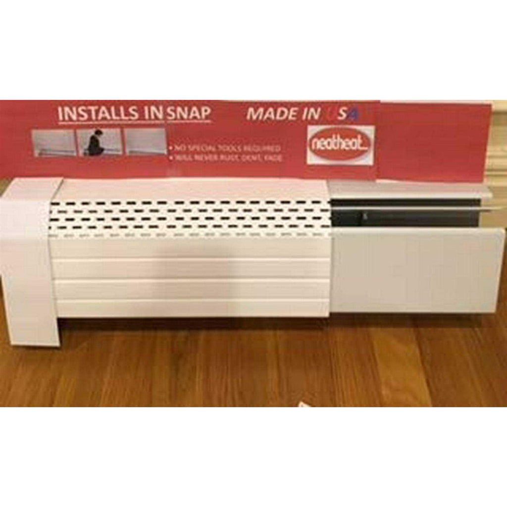 Neatheat 4 Ft. Hot Water Hydronic Baseboard Cover NH4